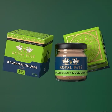 Prémium KACSAMÁJ Mousse – natúr 